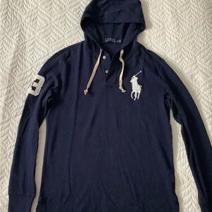 Polo by Ralph Lauren Dark Blue Hooded Sweatshirt